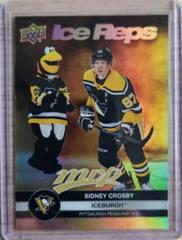 Sidney Crosby, Iceburgh [Gold] Hockey Cards 2023 Upper Deck MVP Ice Reps Prices