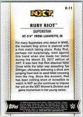 Ruby Riot Wrestling Cards 2017 Topps WWE Women's Division Prices