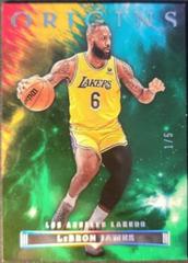 LeBron James [Green] #52 Basketball Cards 2022 Panini Origins Prices