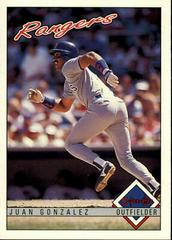 Juan Gonzalez #97 Baseball Cards 1993 O Pee Chee Prices