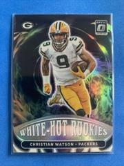 Christian Watson #WHR-7 Football Cards 2022 Panini Donruss Optic White Hot Rookies Prices