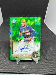Branlyn Jaraba [Green] Baseball Cards 2022 Bowman Chrome Sapphire Autographs Prices