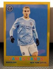 James Sands [Gold] #59T-18 Soccer Cards 2022 Topps Chrome MLS 1959 Prices