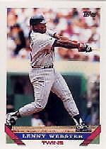 Lenny Webster #37 Baseball Cards 1993 Topps Micro Prices