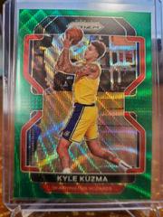 Kyle Kuzma [Green Wave] Basketball Cards 2021 Panini Prizm Prices