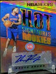 Bruce Brown #HSR-BB Basketball Cards 2018 Panini Hoops Hot Signatures Rookies Prices