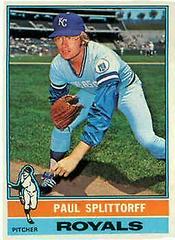 Paul Splittorff #43 Baseball Cards 1976 Topps Prices