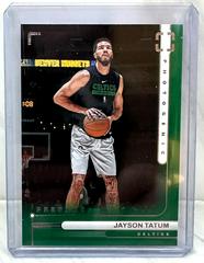 Jayson Tatum #7 Basketball Cards 2022 Panini Photogenic Pregame Prices