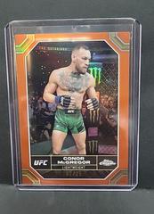 Conor McGregor [Orange Refractor] #49 Ufc Cards 2024 Topps Chrome UFC Prices