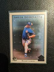 Roger Clemens #SD35 Baseball Cards 1998 SP Authentic Sheer Dominance Prices