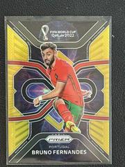 Bruno Fernandes [Gold] Soccer Cards 2022 Panini Prizm World Cup Phenomenon Prices