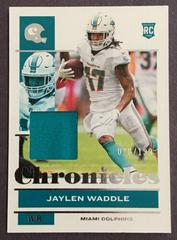 Jaylen Waddle [Jersey] #76 Football Cards 2021 Panini Chronicles Prices