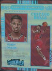 Dalen Terry #4 Basketball Cards 2022 Panini Contenders Permit to Dominate Prices
