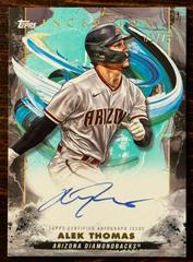 Alek Thomas [Red] #BRES-AT Baseball Cards 2023 Topps Inception Rookie and Emerging Stars Autographs Prices