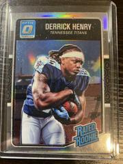 Derrick Henry [Autograph Holo] #165 Football Cards 2016 Panini Donruss Optic Prices