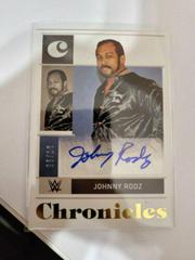 Johnny Rodz [Gold] #CS-JRZ Wrestling Cards 2022 Panini Chronicles WWE Signatures Prices
