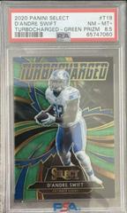 D'Andre Swift [Green Prizm] Football Cards 2020 Panini Select Turbocharged Prices