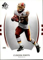 Clinton Portis #25 Football Cards 2007 SP Authentic Prices