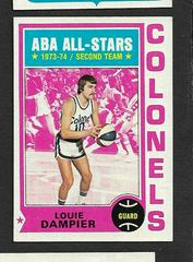 Louie Dampier Basketball Cards 1974 Topps Prices
