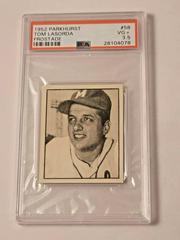 Tom Lasorda Baseball Cards 1952 Parkhurst Frostade Prices