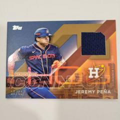 Jeremy Pena [Gold] Baseball Cards 2024 Topps City Connect Swatch Prices