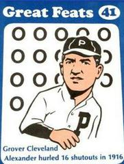 Grover C. Alexander [Blue Border] #41 Baseball Cards 1972 Laughlin Great Feats Prices