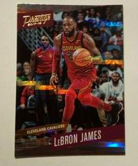 LeBron James [Horizon] #16 Basketball Cards 2017 Panini Prestige Prices