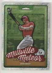 Mike Trout [Rapture] #N3 Baseball Cards 2019 Panini Donruss Nicknames Prices