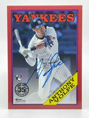 Anthony Volpe [Red] #88BAU-AV Baseball Cards 2023 Topps Update 1988 Autographs Prices