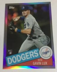 Gavin Lux [Orange Refractor] #85TC-5 Baseball Cards 2020 Topps Chrome 1985 Prices