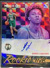 Romeo Langford #RLF Basketball Cards 2019 Panini Hoops Rookie Ink Autographs Prices