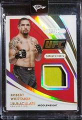 Robert Whittaker [Gold] Ufc Cards 2021 Panini Immaculate UFC Swatches Prices
