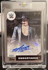 Undertaker Wrestling Cards 2017 Topps WWE Heritage Autographs Prices