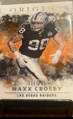 Maxx Crosby [Orange] #11 Football Cards 2020 Panini Origins Prices