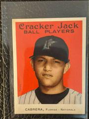 Miguel Cabrera [Sticker] #226 Baseball Cards 2004 Topps Cracker Jack Prices