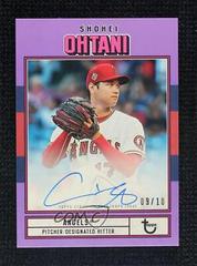 Shohei Ohtani [Purple] #AC-SO Baseball Cards 2022 Topps Brooklyn Collection Autographs Prices