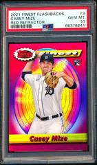 Casey Mize [Red Refractor] #3 Baseball Cards 2021 Topps Finest Flashbacks Prices