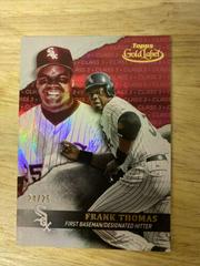 Frank Thomas [Class 3 Red] #23 Baseball Cards 2020 Topps Gold Label Prices