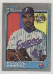Ugueth Urbina [Refractor] Baseball Cards 1997 Bowman Chrome International Prices