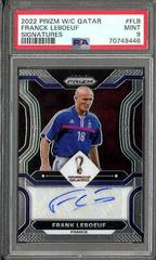 Franck Leboeuf Soccer Cards 2022 Panini Prizm World Cup Signatures Prices