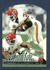 Kimble Anders [Platinum Medallion] Football Cards 2000 Ultra Prices