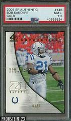 Bob Sanders [Gold] #146 Football Cards 2004 SP Authentic Prices