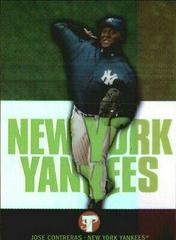 Jose Contreras [Refractor] #102 Baseball Cards 2003 Topps Pristine Prices