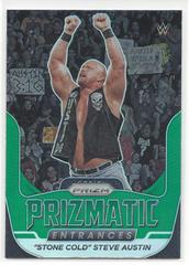 Stone Cold Steve Austin [Green Prizm] Wrestling Cards 2022 Panini Prizm WWE Prizmatic Entrances Prices