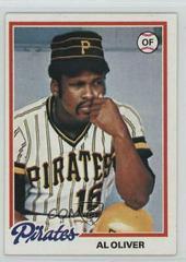 Al Oliver #430 Baseball Cards 1978 Topps Prices
