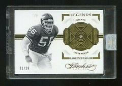 Lawrence Taylor Football Cards 2016 Panini Flawless Prices