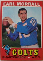 Earl Morrall #242 Football Cards 1971 Topps Prices