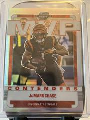 Ja'Marr Chase [Silver] #MVP-JCH Football Cards 2022 Panini Contenders MVP Prices