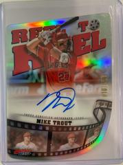 Mike Trout Baseball Cards 2023 Bowman's Best Reel to Die Cut Autographs Prices