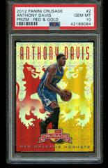 Anthony Davis [Red & Gold] Basketball Cards 2012 Panini Crusade Prizm Prices